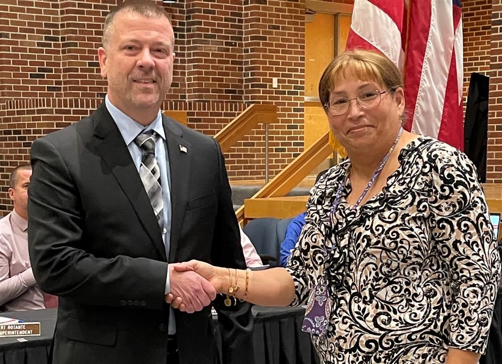  Brian McCarron and Business Administrator Michelle Richardson